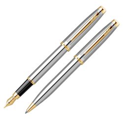 Daler Rowney - Scrikss 39 Dolma&Tükenmez Kalem Seti Gold Krom