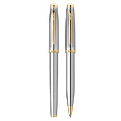 Daler Rowney - Scrikss 39 Dolma&Tükenmez Kalem Seti Gold Krom (1)