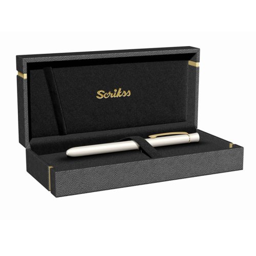 Scrikss Trio 93 Beyaz Altın Multifonksiyon Kalem