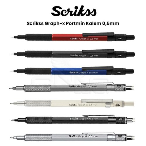Scrikss Graph-x Portmin Kalem 0,5mm