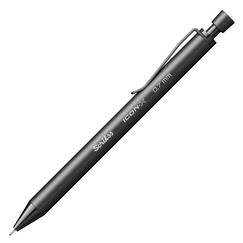 Scrikss Icon-X Mekanik Versatil Kalem 0.7mm Siyah