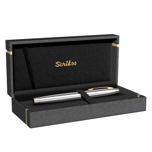 Scrikss 35 Gold Krom Roller Kalem