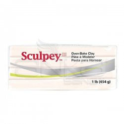 Sculpey - Sculpey III Polymer Clay 454g Bej