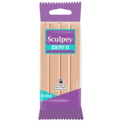Sculpey - Sculpey III Polymer Clay 454g Bej ES31093