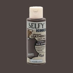 Rich - Rich Selfy Decor Vernikli Deri Boyası 120ml Colombia Kahve