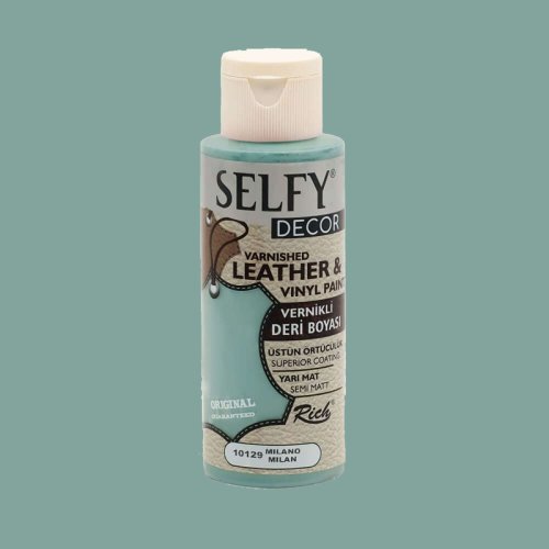 Rich Selfy Decor Vernikli Deri Boyası 120ml Milano - Milano