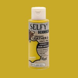 Rich - Rich Selfy Decor Vernikli Deri Boyası 120ml Roma Sarısı