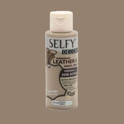 Rich - Rich Selfy Decor Vernikli Deri Boyası 120ml Vizon