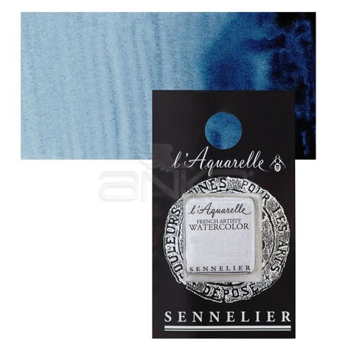 Sennelier Artist Tam Tablet Sulu Boya Yedek Seri 1 No:318 Prussian Blue - 318 Prussian Blue