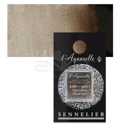 Sennelier - Sennelier Artist Tam Tablet Sulu Boya Yedek Seri 1 No:440 Warm Sepia