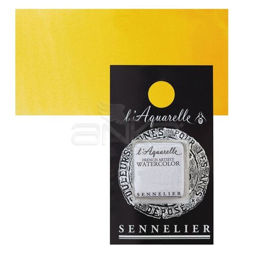 Sennelier Artist Tam Tablet Sulu Boya Yedek Seri 1 No:579 Sennelier Yellow Deep - 579 Sennelier Yellow Deep
