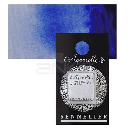 Sennelier Artist Tam Tablet Sulu Boya Yedek Seri 2 No:314 French Ultramarine Blue - 314 French Ultramarine Blue