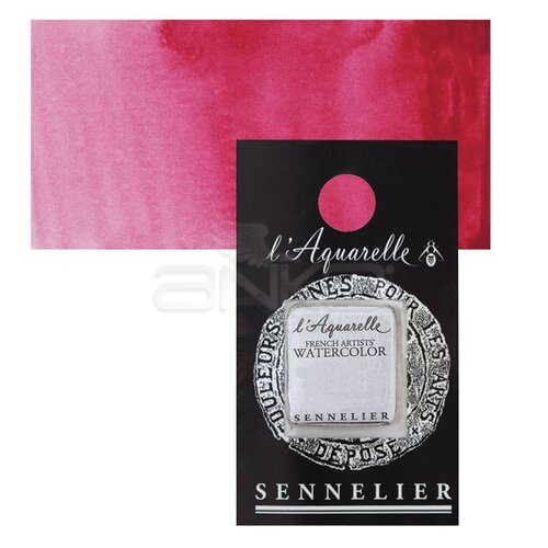Sennelier Artist Tam Tablet Sulu Boya Yedek Seri 2 No:690 Rose Madder Lake - 690 Rose Madder Lake