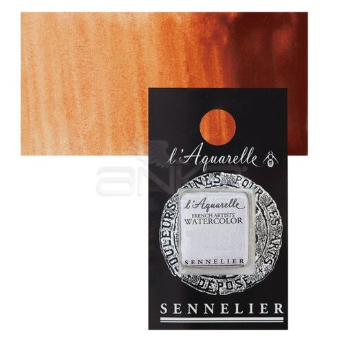 Sennelier Artist Tam Tablet Sulu Boya Yedek Seri 3 No:645 Chinese Orange - 645 Chinese Orange