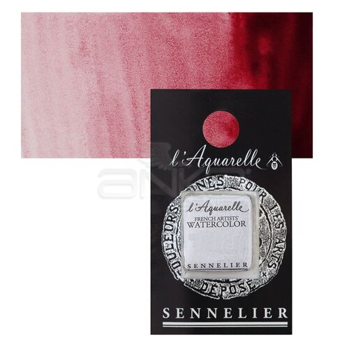 Sennelier Artist Tam Tablet Sulu Boya Yedek Seri 3 No:695 Aliz Crimson Lake - 695 Aliz Crimson Lake