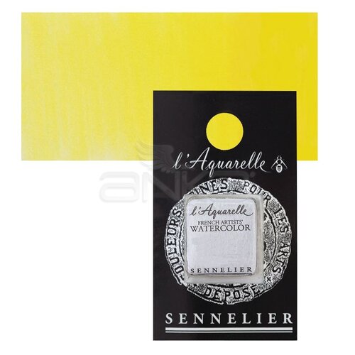 Sennelier Artist Tam Tablet Sulu Boya Yedek Seri 4 No:529 Cadmium Yellow Light - 529 Cadmium Yellow Light