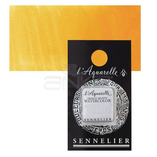 Sennelier Artist Tam Tablet Sulu Boya Yedek Seri 4 No:533 Cadmium Yellow Deep - 533 Cadmium Yellow Deep