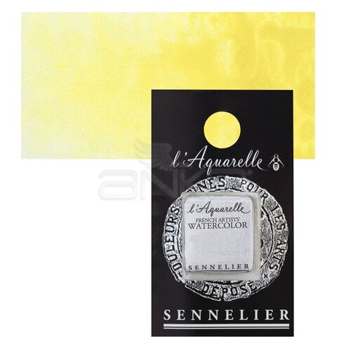 Sennelier Artist Tam Tablet Sulu Boya Yedek Seri 4 No:576 Nickel Yellow - 576 Nickel Yellow