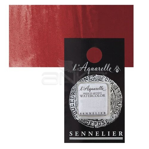 Sennelier Artist Tam Tablet Sulu Boya Yedek Seri 4 No:611 Cadmium Red Purple - 611 Cadmium Red Purple