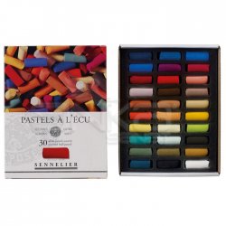 Sennelier - Sennelier Extra Soft Pastel Boya Assorted 30lu Yarım Boy