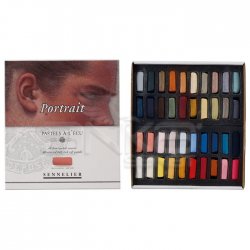 Sennelier - Sennelier Extra Soft Pastel Boya Portrait 40lı Yarım Boy 132237