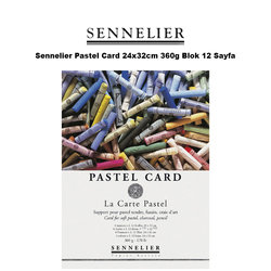 Sennelier Pastel Card 24x32cm 360g Blok 12 Yaprak - Thumbnail