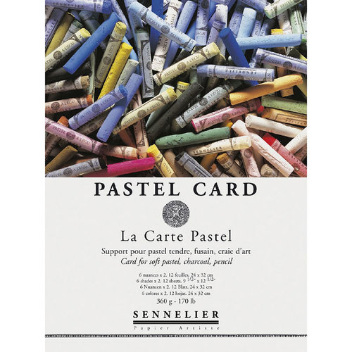 Sennelier Pastel Card 24x32cm 360g Blok 12 Yaprak