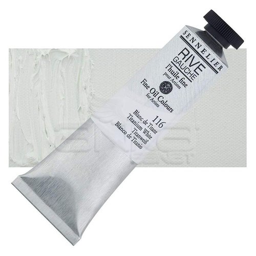 Sennelier Rive Gauche Yağlı Boya 40ml 116 Titanium White - 116 Titanium White