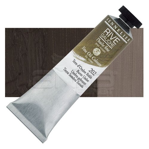 Sennelier Rive Gauche Yağlı Boya 40ml 202 Burnt Umber - 202 Burnt Umber