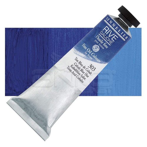 Sennelier Rive Gauche Yağlı Boya 40ml 303 Cobalt Blue Hue - 303 Cobalt Blue Hue