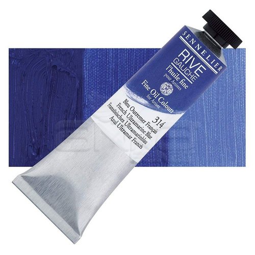 Sennelier Rive Gauche Yağlı Boya 40ml 314 French Ultramarine Blue - 314 French Ultramarine Blue