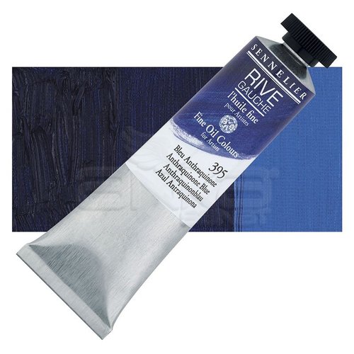 Sennelier Rive Gauche Yağlı Boya 40ml 395 Anthraquinone Blue - 395 Anthraquinone Blue