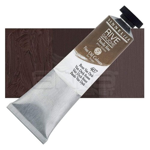 Sennelier Rive Gauche Yağlı Boya 40ml 407 Van Dyck Brown - 407 Van Dyck Brown