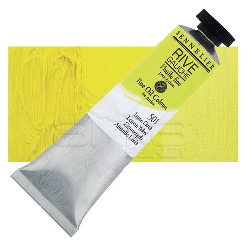 Sennelier Rive Gauche Yağlı Boya 40ml 501 Lemon Yellow - 501 Lemon Yellow