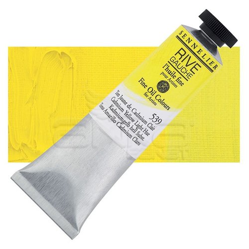 Sennelier Rive Gauche Yağlı Boya 40ml 539 Cadmium Yellow Lt Hue - 539 Cadmium Yellow Lt Hue