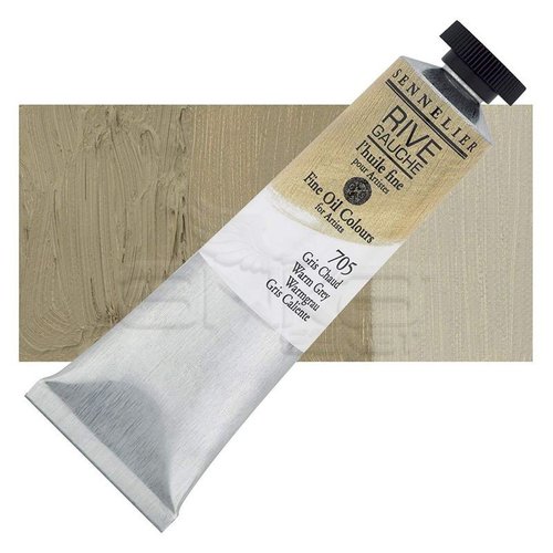 Sennelier Rive Gauche Yağlı Boya 40ml 705 Warm Grey - 705 Warm Grey
