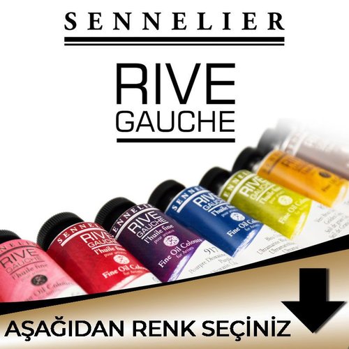 Sennelier Rive Gauche Yağlı Boya 40ml Metalik Tonlar