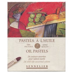 Sennelier - Sennelier Yağlı Pastel 24lü Nature Morte Set (1)