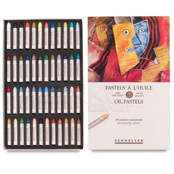 Sennelier - Sennelier Yağlı Pastel 48li Set (1)