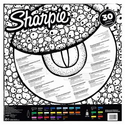 Sharpie Fine Permanent Marker 30lu Kertenkele 2061335 - Thumbnail