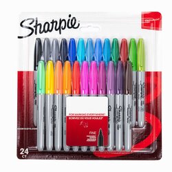 Sharpie - Sharpie Fine Point Marker Kalem 24lü Set