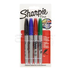 Sharpie - Sharpie Fine Point Marker Kalem 4lü Set