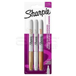 Sharpie Metalik Marker Karışık 3lü Set - Thumbnail