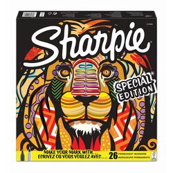 Sharpie - Sharpie Permanent Marker Karışık Kutu Aslan 26lı 2110123