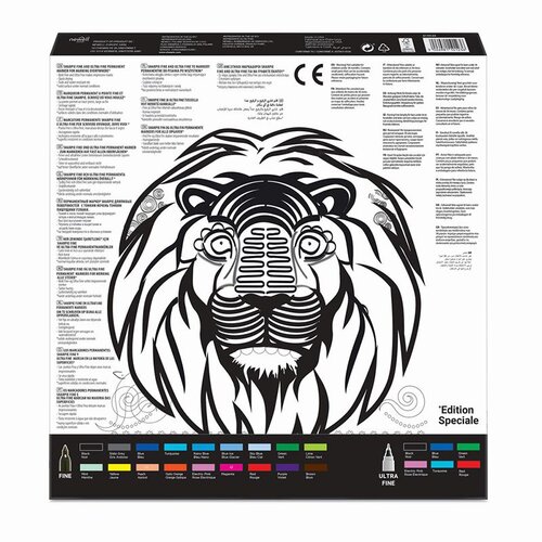 Sharpie Permanent Marker Karışık Kutu Aslan 26lı 2110123