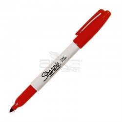 Sharpie - Sharpie Permanent Markör Fine Uç -Kırmızı