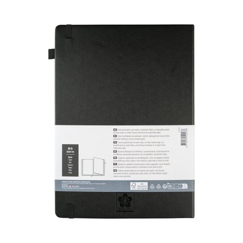 Sakura Sketch Book 140g 80 Yaprak 21x29cm Siyah Kareli