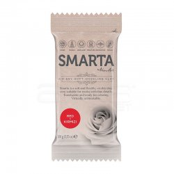 Smarta - Smarta Hava ile Kuruyan Modelleme Hamuru 100g Kırmızı