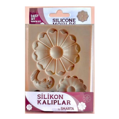 Smarta Papatya Silikon Kalıp 10x13cm
