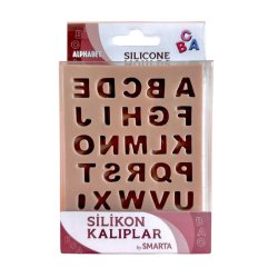 Smarta - Smarta Silikon Kalıplar Harfler 10x13cm